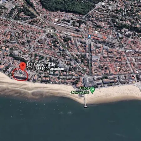 Arcachon-centre Front De Mer -3 Chambres Et Terrasse Vue Mer * Arcachon